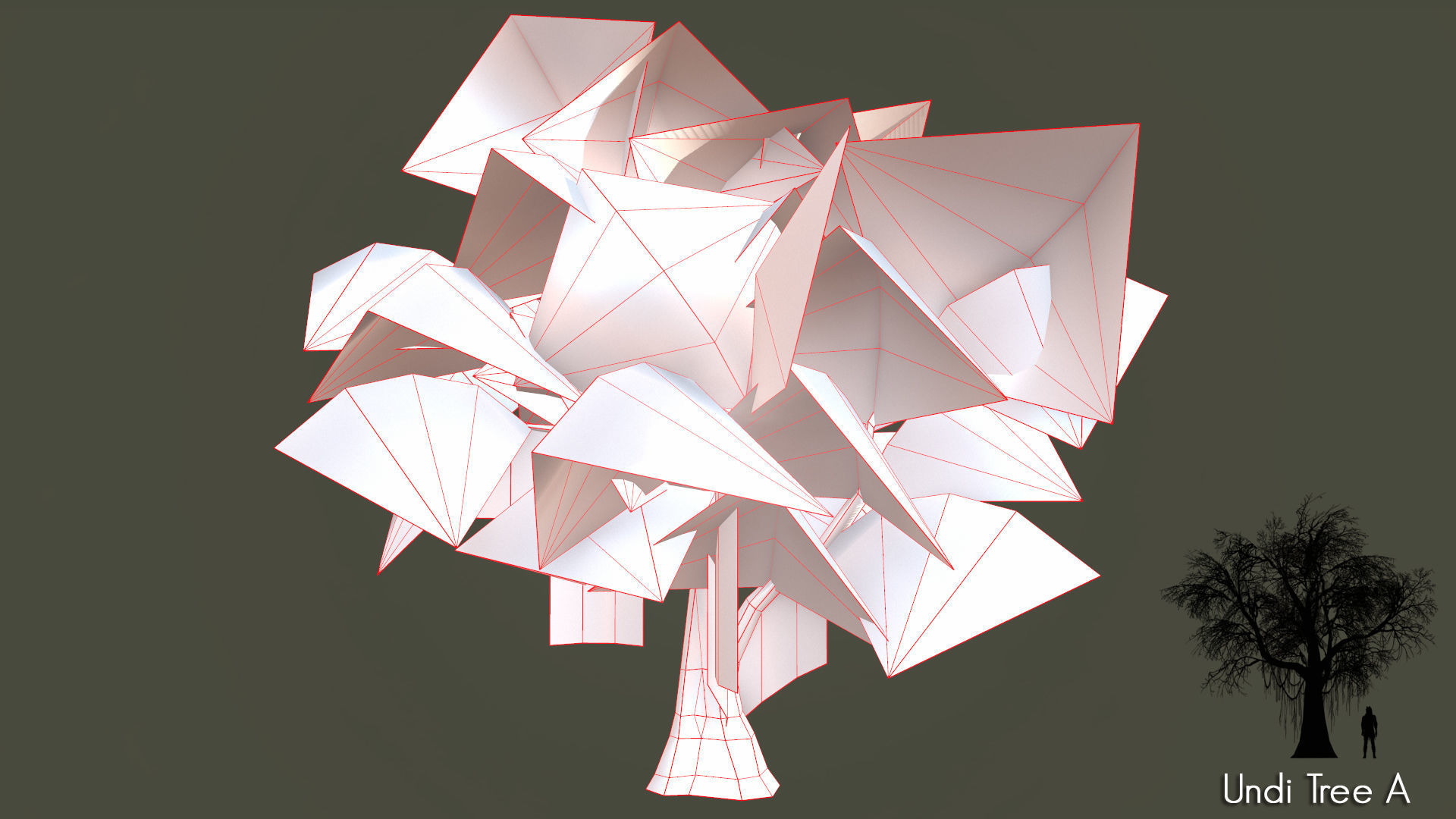 Low Poly Tree Pack Low-poly 3D model_67