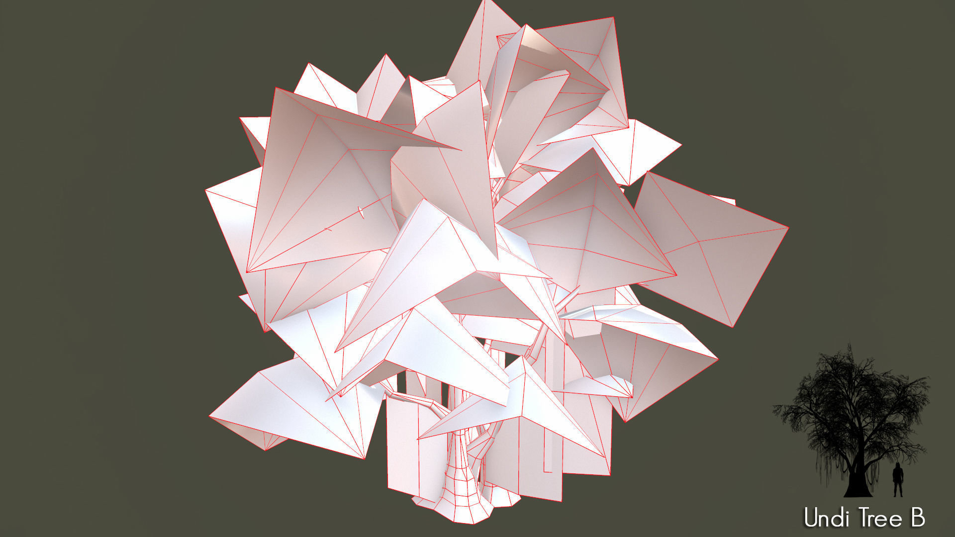 Low Poly Tree Pack Low-poly 3D model_69