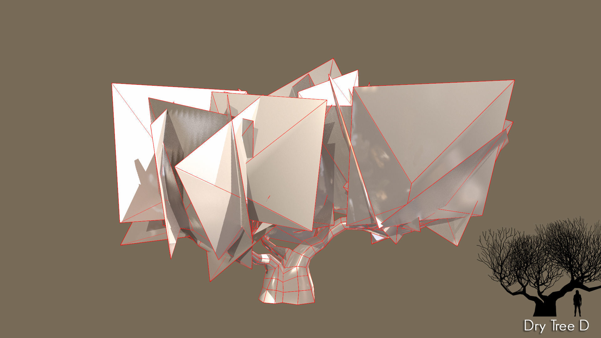 Low Poly Tree Pack Low-poly 3D model_33