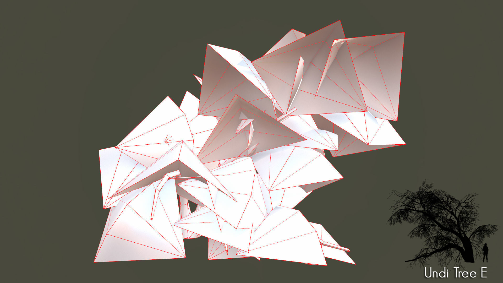 Low Poly Tree Pack Low-poly 3D model_75