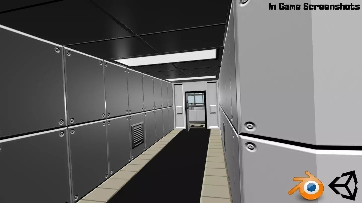 Low Poly Office Level Modular Kit Assets Value Pack Low-poly 3D model_0