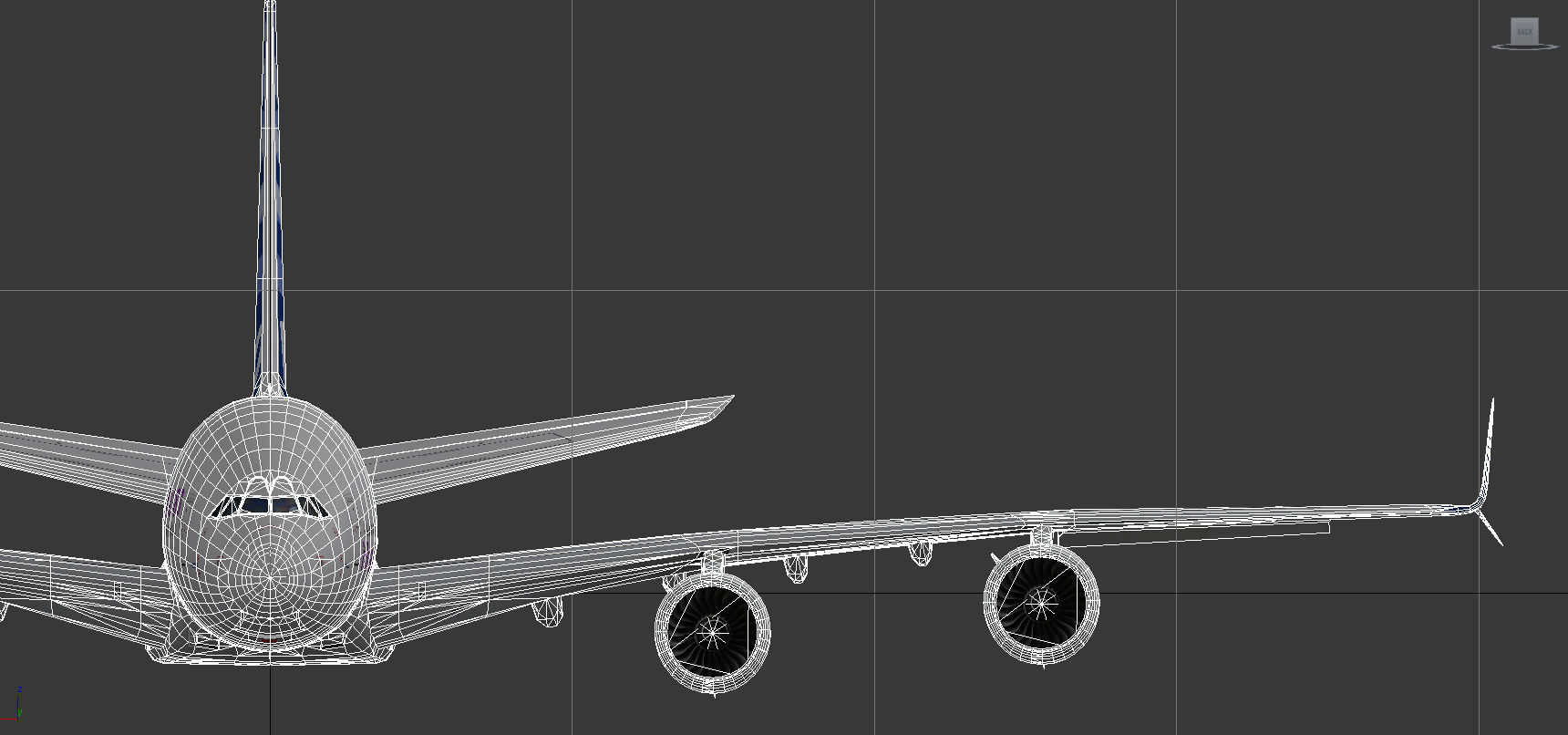 Airbus A380 Plus 2017 Home livery Low-poly 3D model_16
