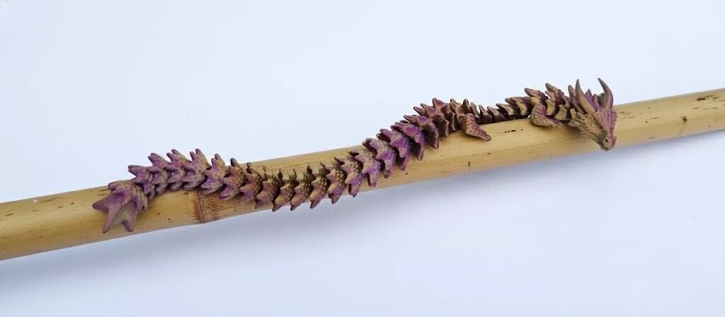 Flexi Crystal Dragon Multicolor Silk Edition 3D print model
