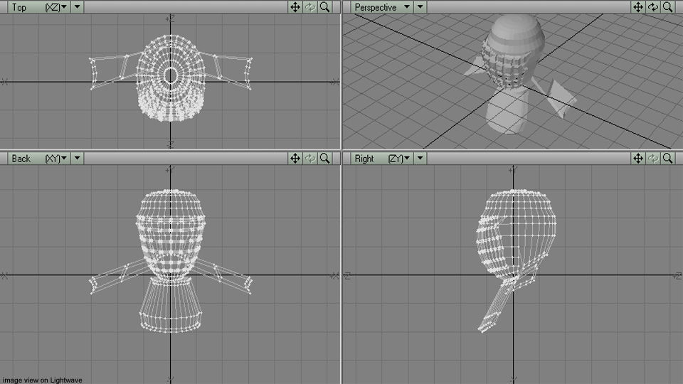 Martial-Art Headguard Type 4 3D model_4