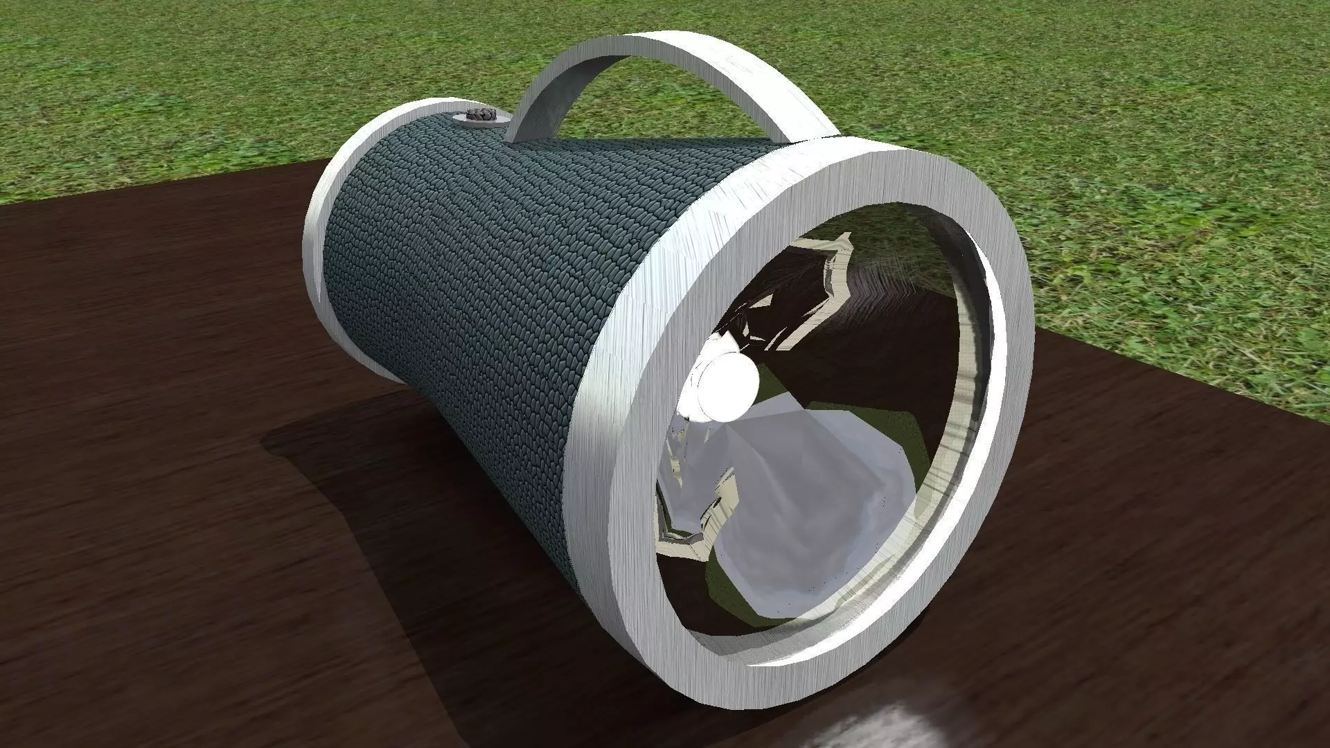 portable searchlight Free 3D model