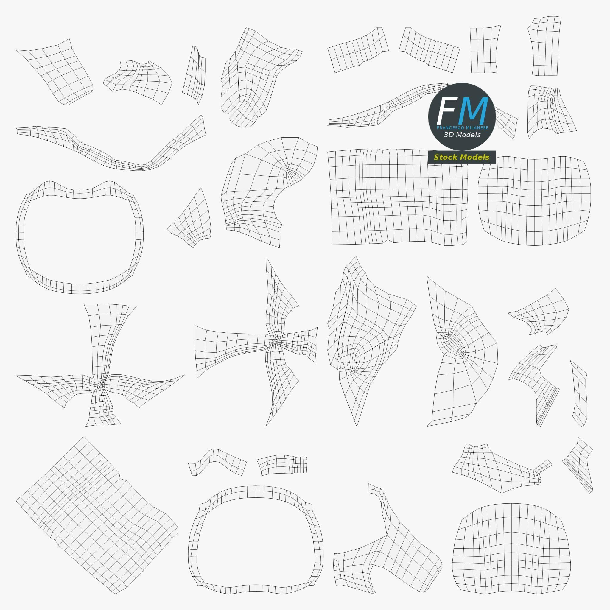 Anatomy - Lumbar vertebra 3D model_11