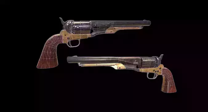 PIETTA HAND GUN - Colt 44 1869 