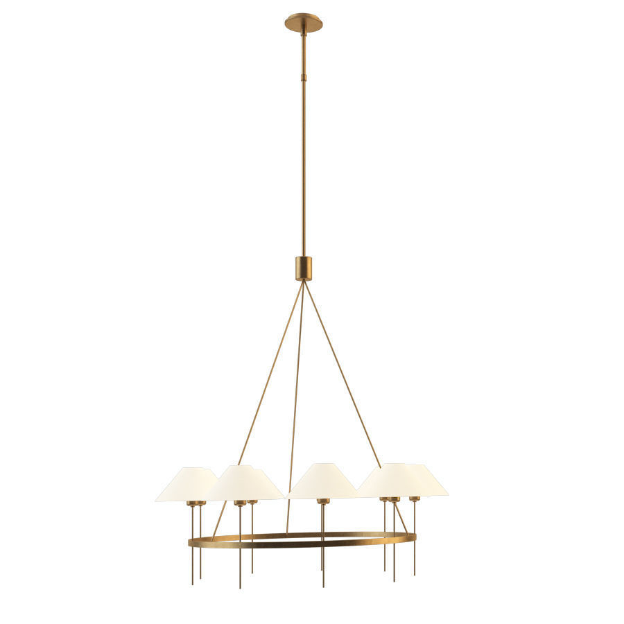Hackney Large Chandelier 3D model CGTrader