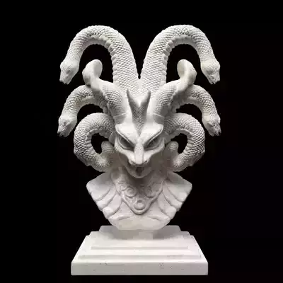 Hydra Monster Bust STL
