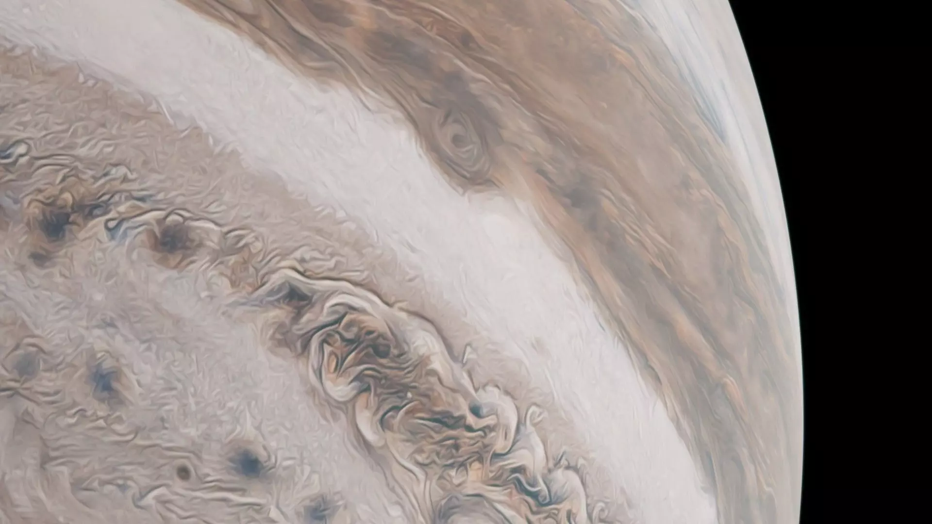 Jupiter 16K Photorealistic Low-poly 3D model_31