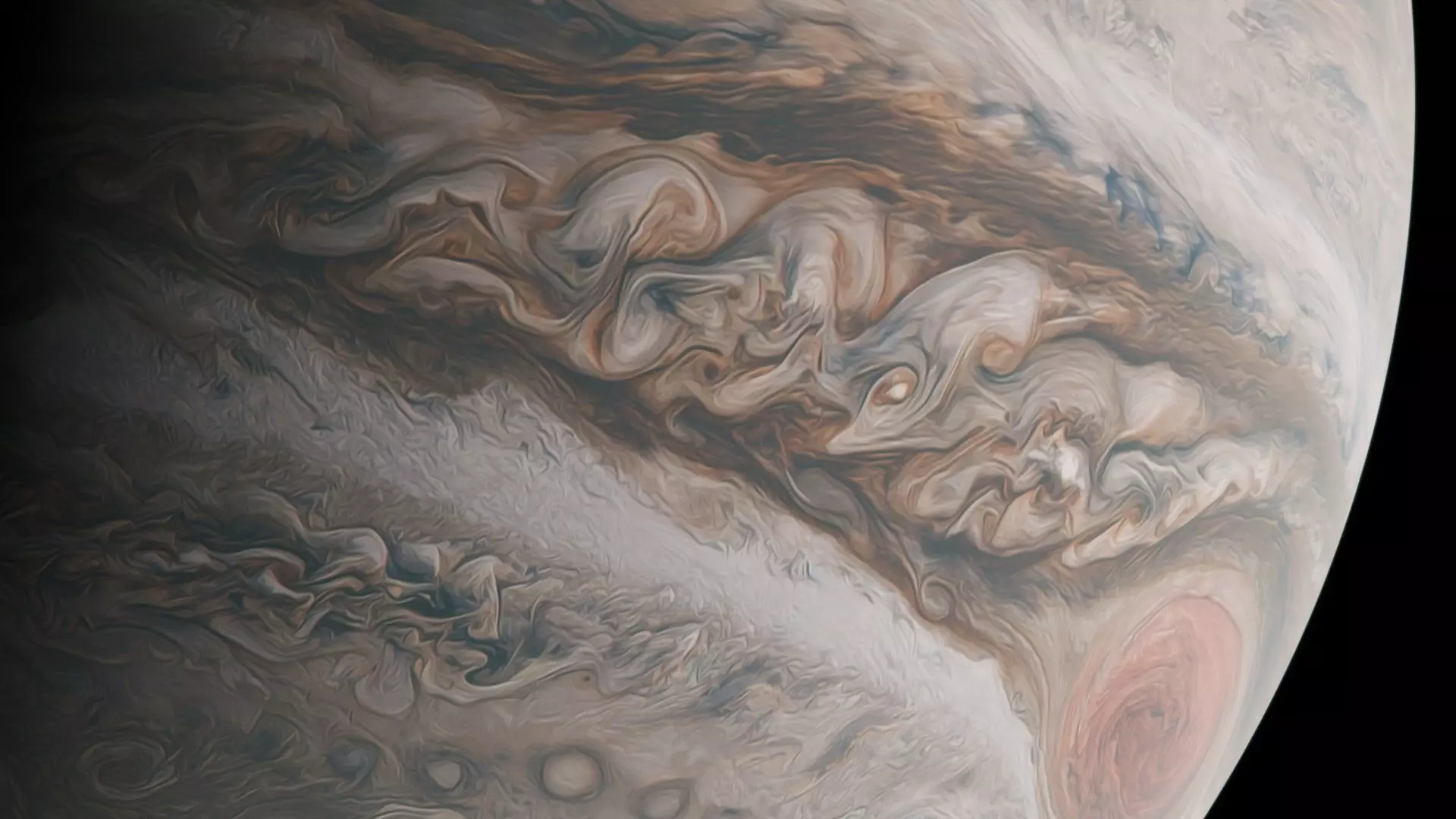 Jupiter 16K Photorealistic Low-poly 3D model_25