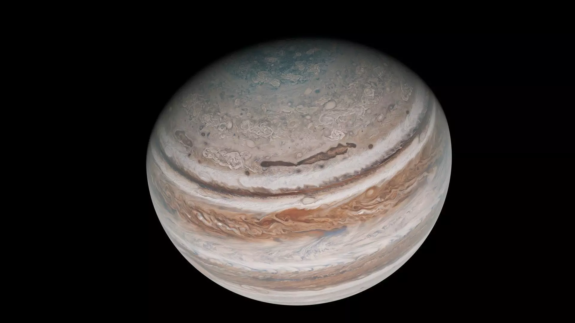 Jupiter 16K Photorealistic Low-poly 3D model_13