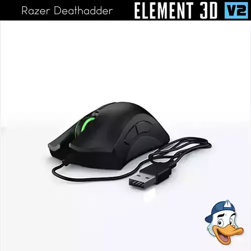 Razer Deathadder for Element 3D