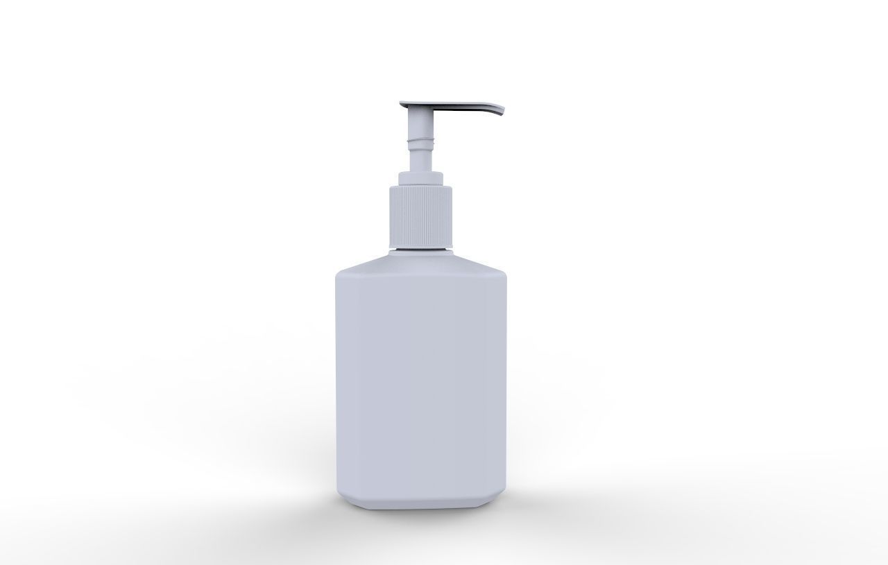Purell Instant Hand Sanitizer 8oz Bottle  3D model_6