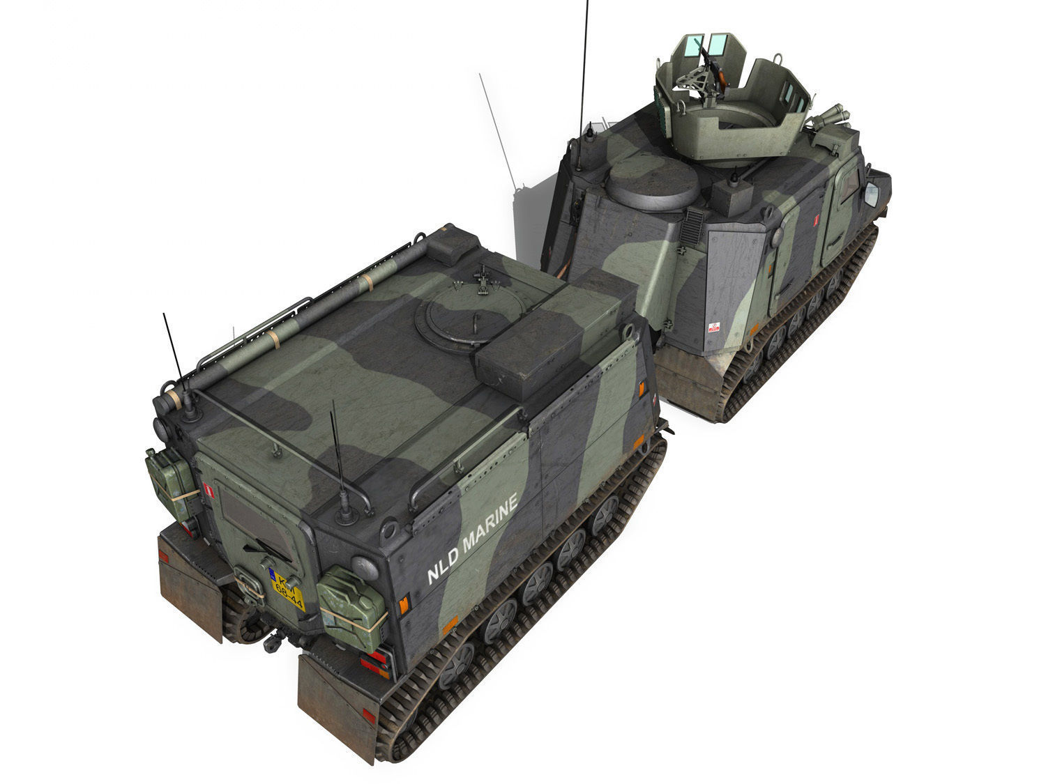 BVS10 Viking - Netherlands Marine Corps 3D model_5