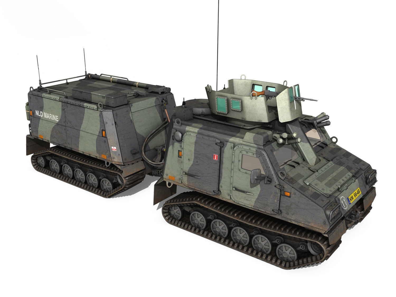 BVS10 Viking - Netherlands Marine Corps 3D model_8