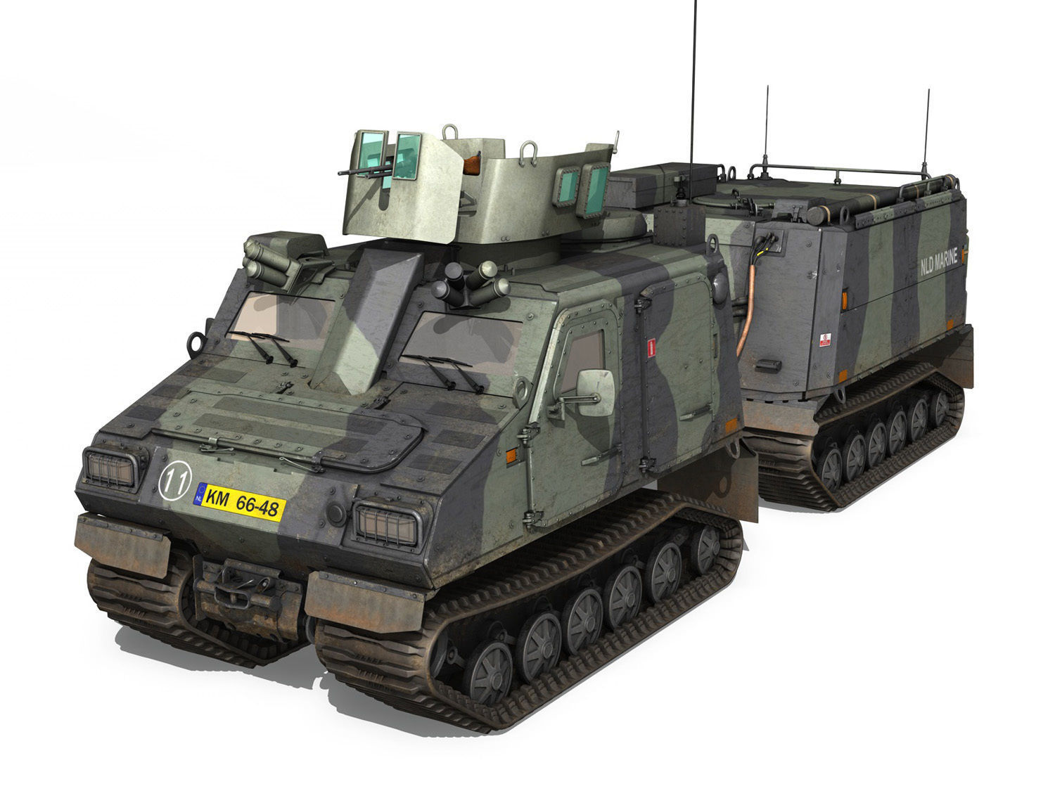 BVS10 Viking - Netherlands Marine Corps 3D model_1