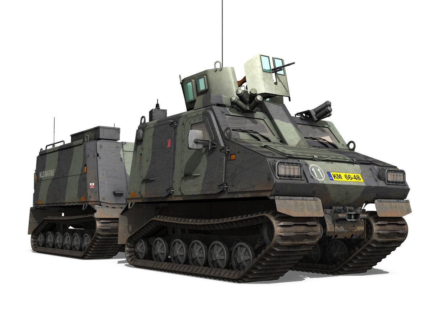 BVS10 Viking - Netherlands Marine Corps 3D model_9