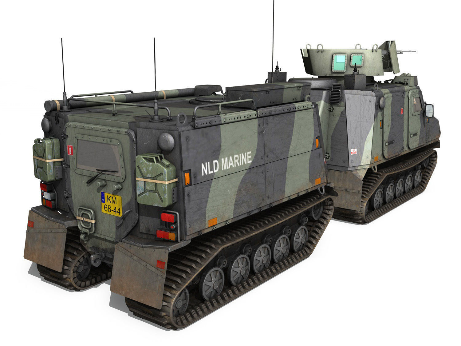 BVS10 Viking - Netherlands Marine Corps 3D model_6