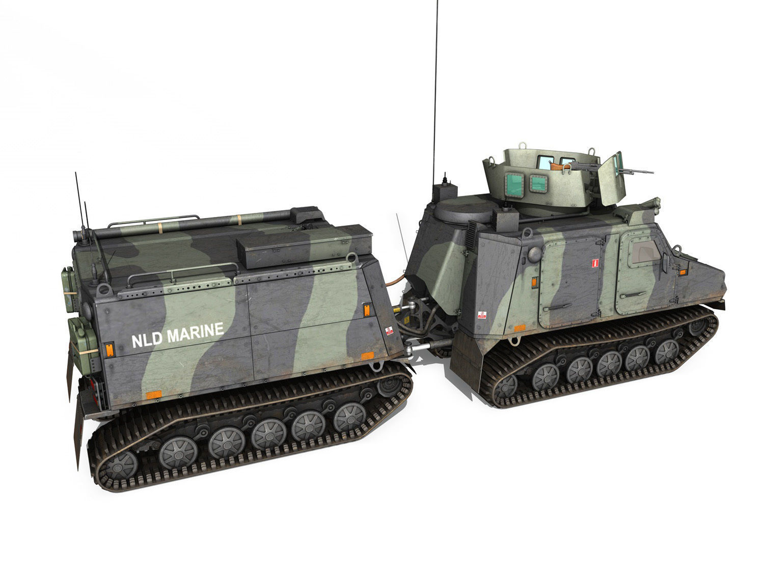 BVS10 Viking - Netherlands Marine Corps 3D model_7
