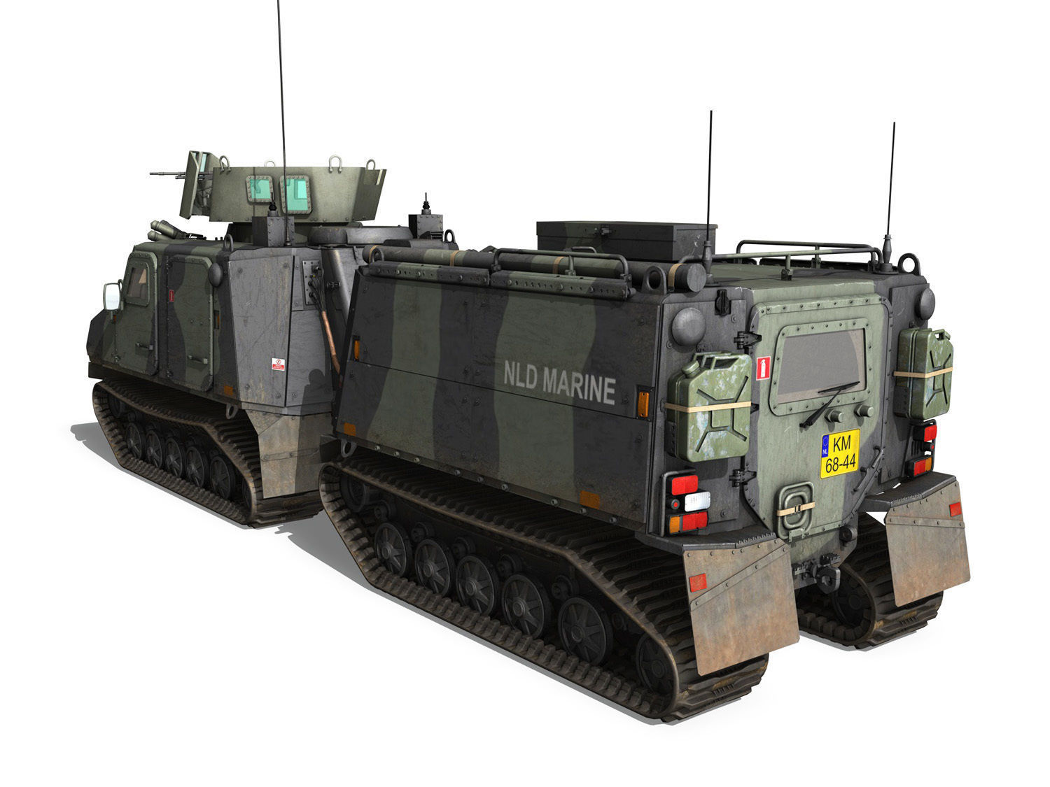 BVS10 Viking - Netherlands Marine Corps 3D model_4