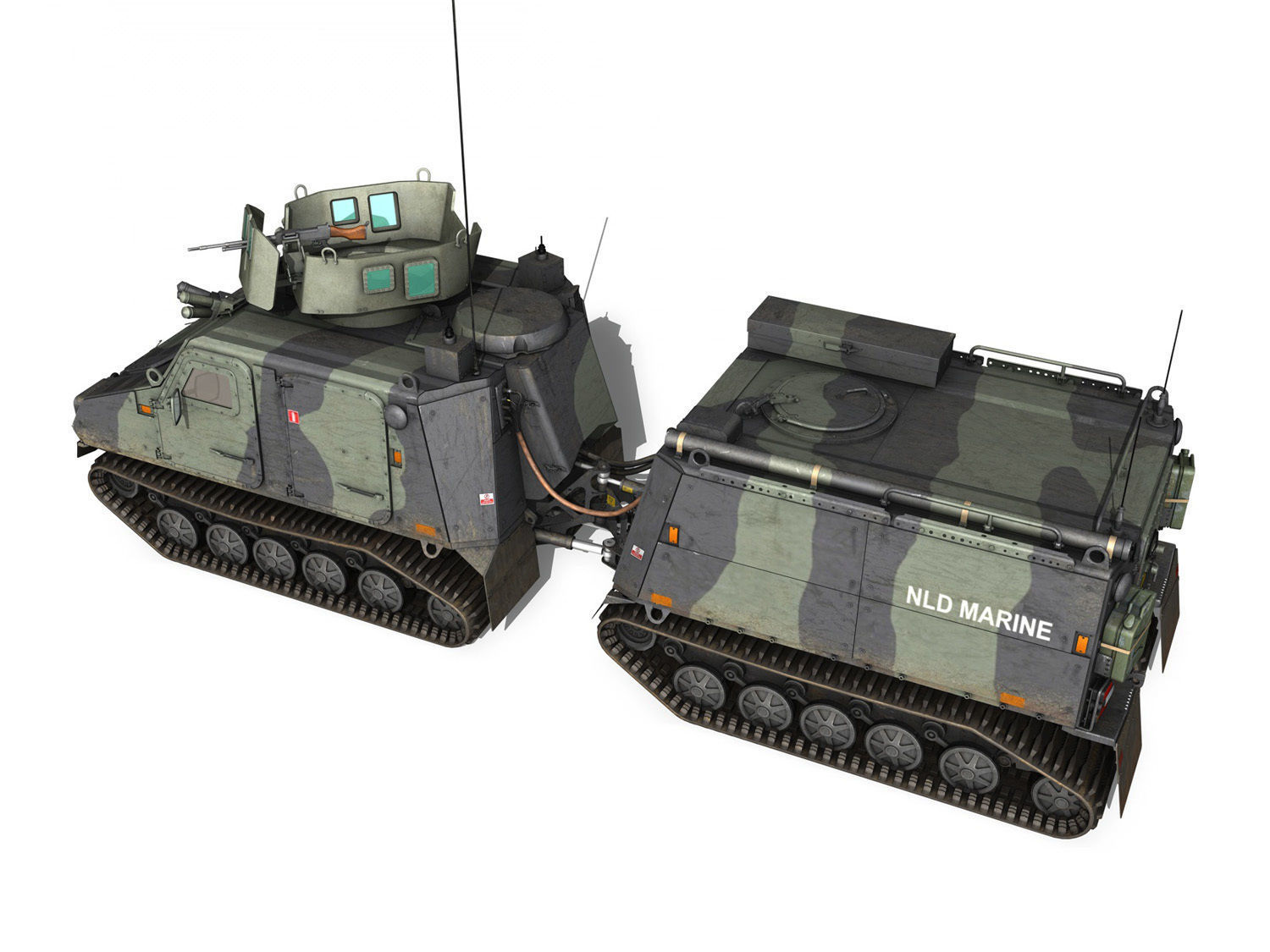 BVS10 Viking - Netherlands Marine Corps 3D model_3