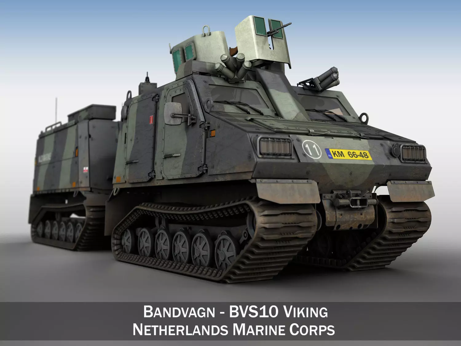 BVS10 Viking - Netherlands Marine Corps 3D model_0