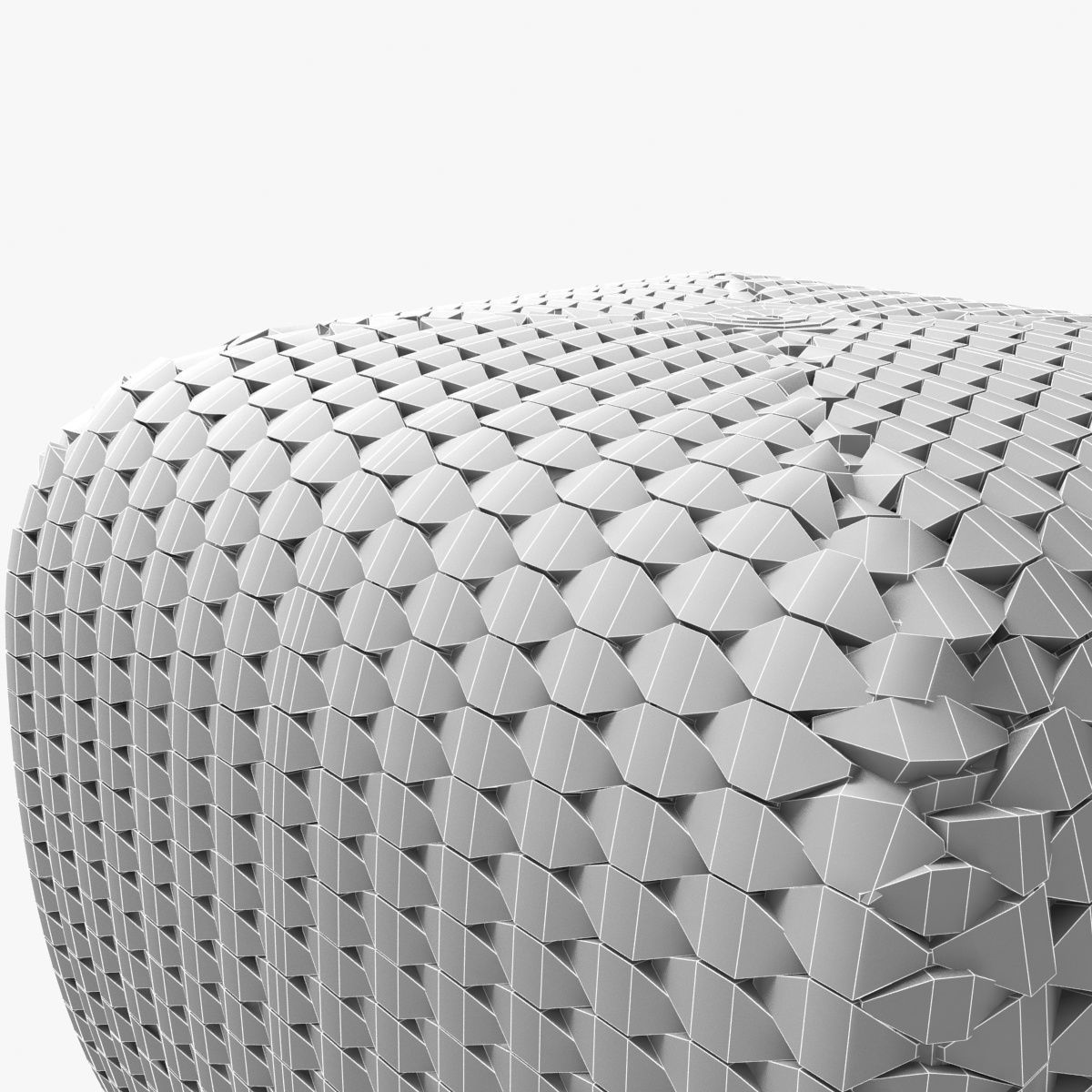 paola lenti tide pouf 3D model_7