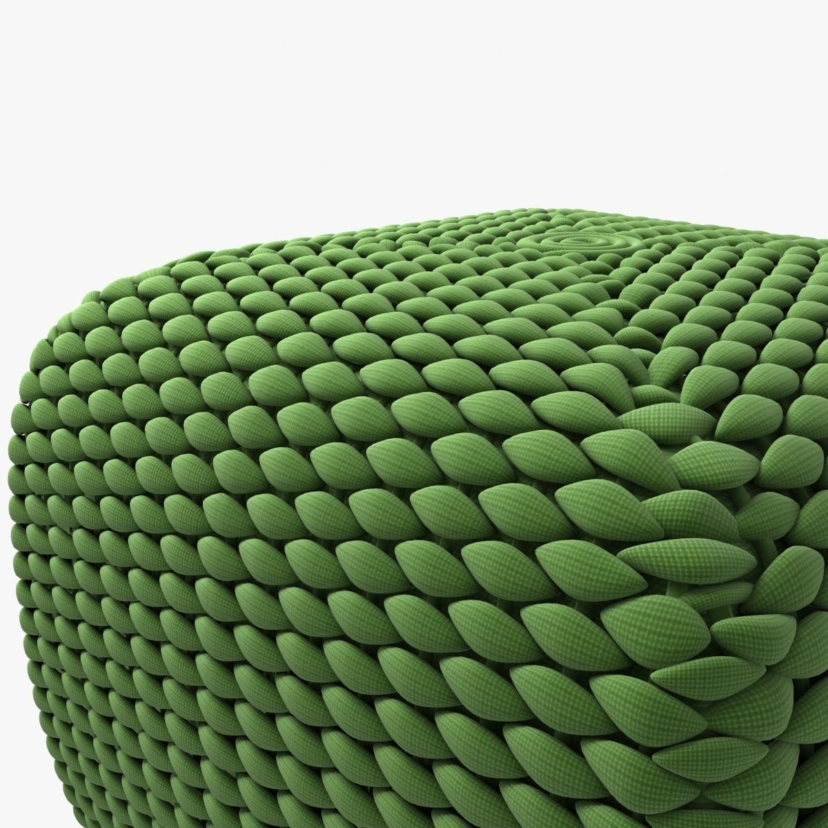 paola lenti tide pouf 3D model_4