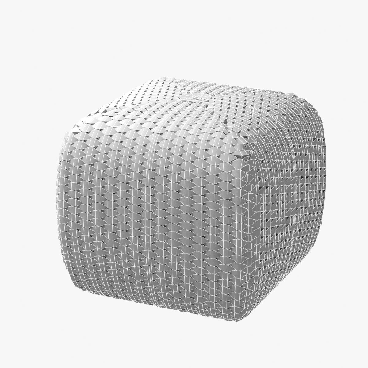 paola lenti tide pouf 3D model_9