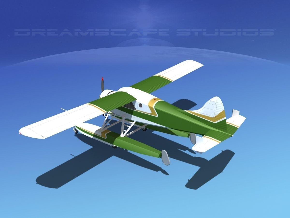 Dehavilland DHC-2 Beaver V05 3D model_8