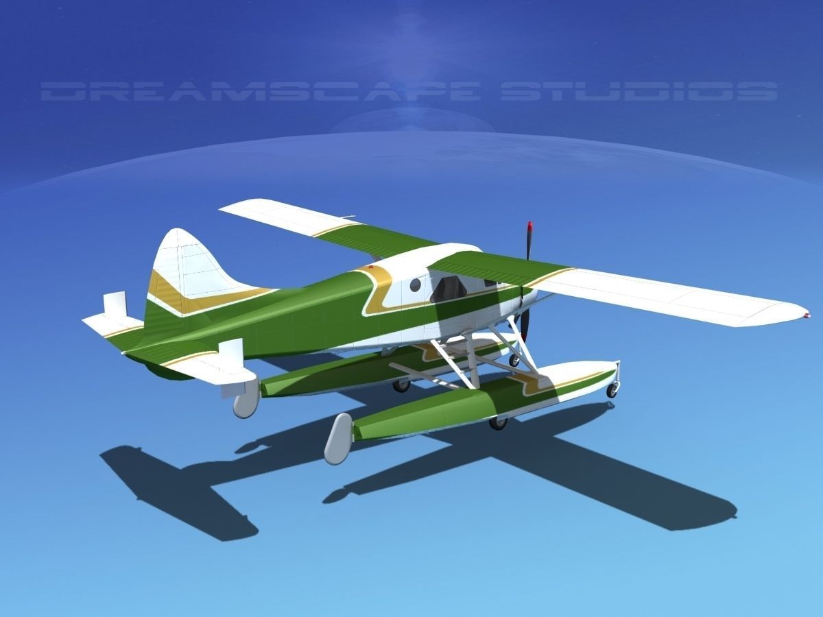 Dehavilland DHC-2 Beaver V05 3D model_5
