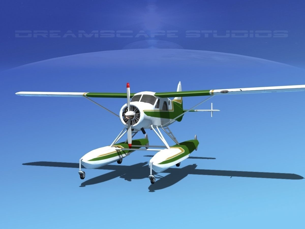 Dehavilland DHC-2 Beaver V05 3D model_1