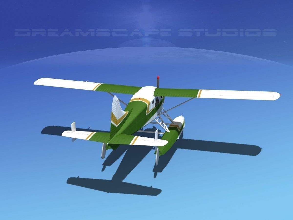Dehavilland DHC-2 Beaver V05 3D model_6
