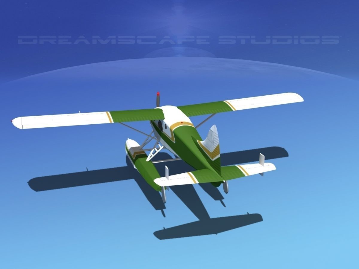 Dehavilland DHC-2 Beaver V05 3D model_7