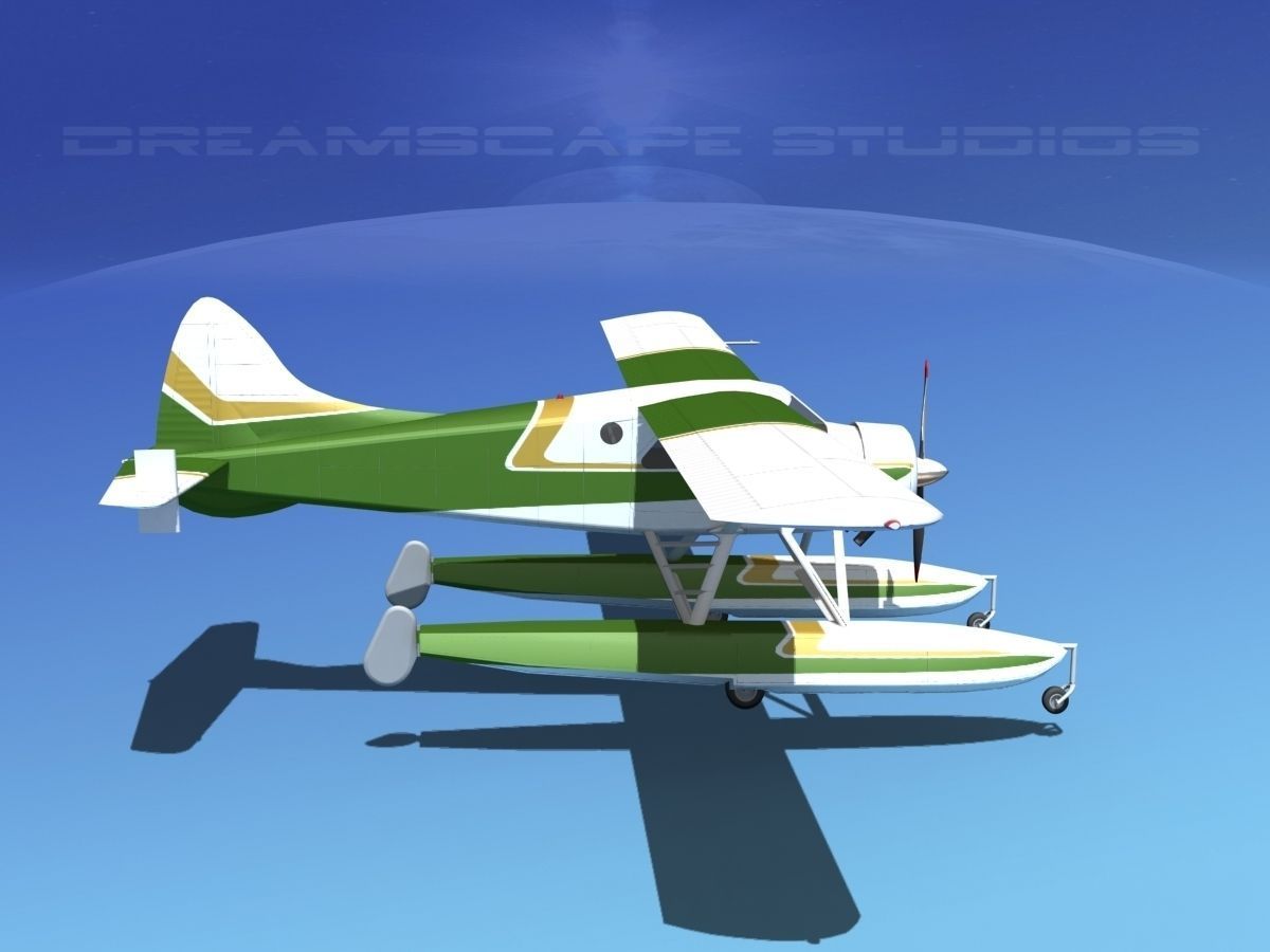 Dehavilland DHC-2 Beaver V05 3D model_4