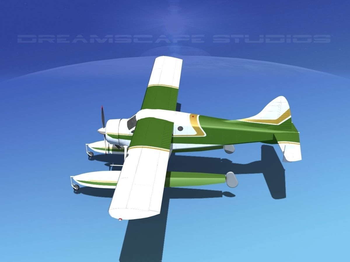 Dehavilland DHC-2 Beaver V05 3D model_9