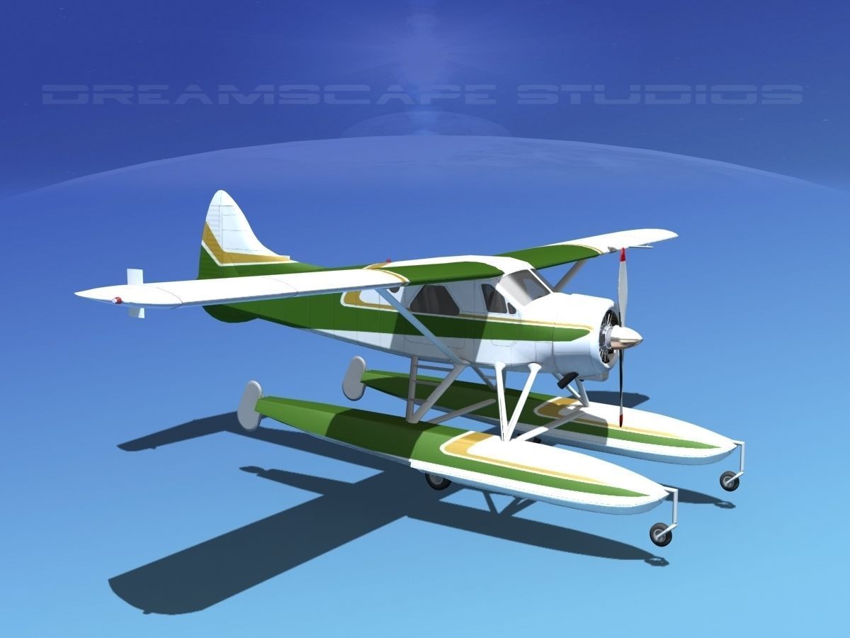 Dehavilland DHC-2 Beaver V05 3D model_3