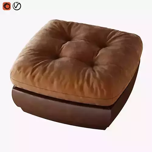 Pouf Malibu 3D model
