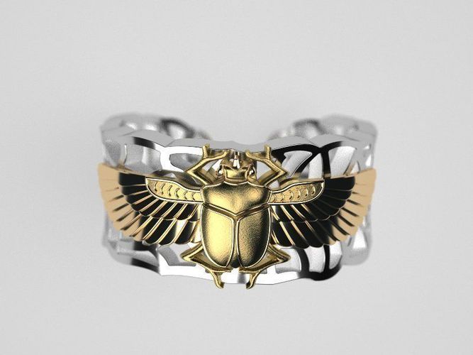  Scarab ring original  3D print model