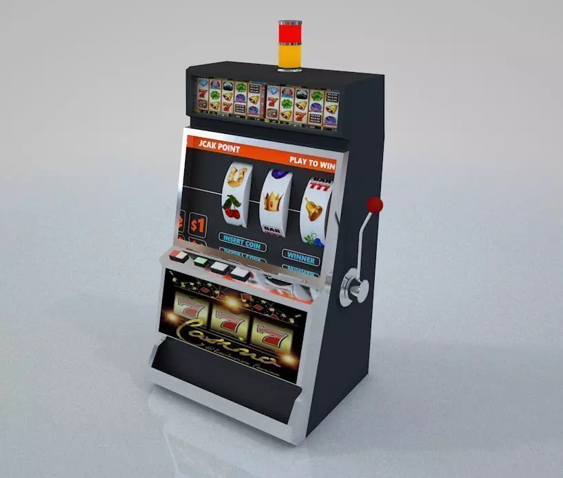 Slot machine 3D model_0
