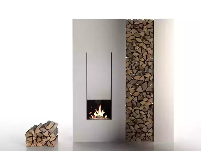 IL Canto Del Fuoco Fireplace 3D model