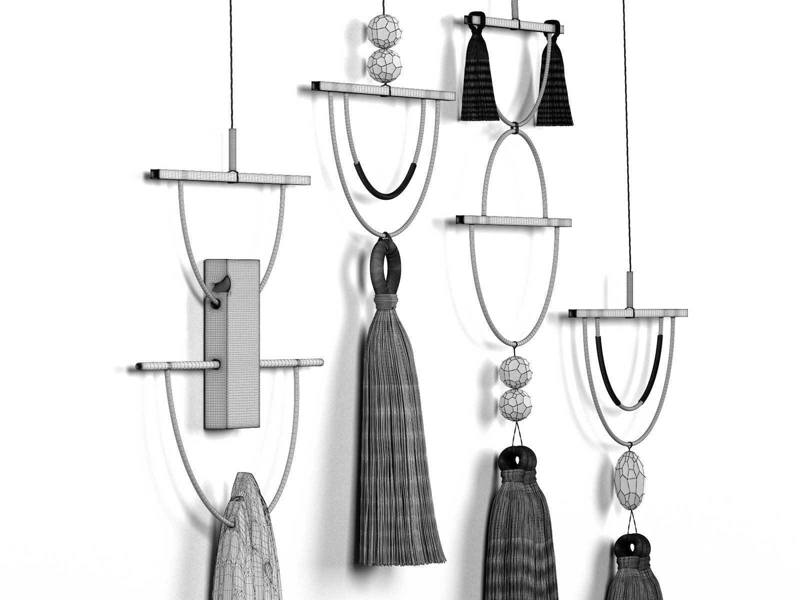 Wall Hangings 3D model_2