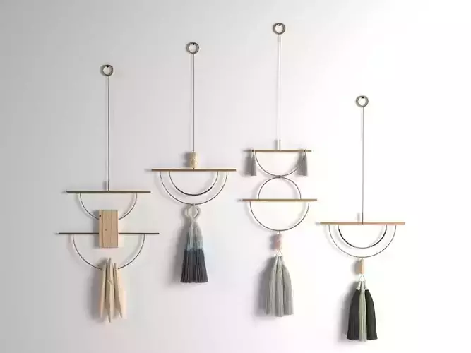Wall Hangings 3D model
