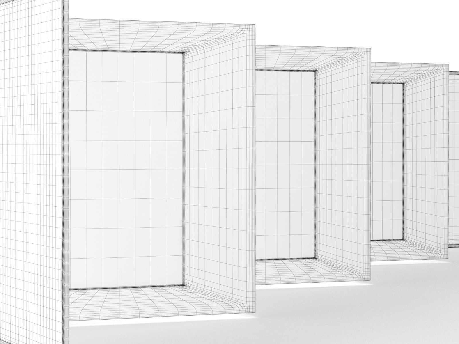 Zig-zag Book 3D model_2