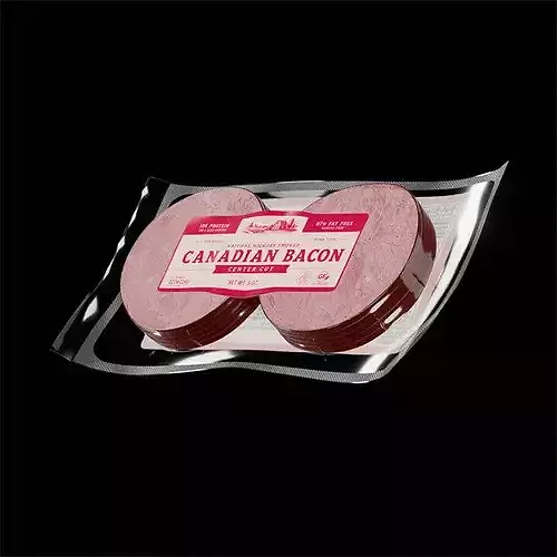 Canadian Bacon 3D model 3