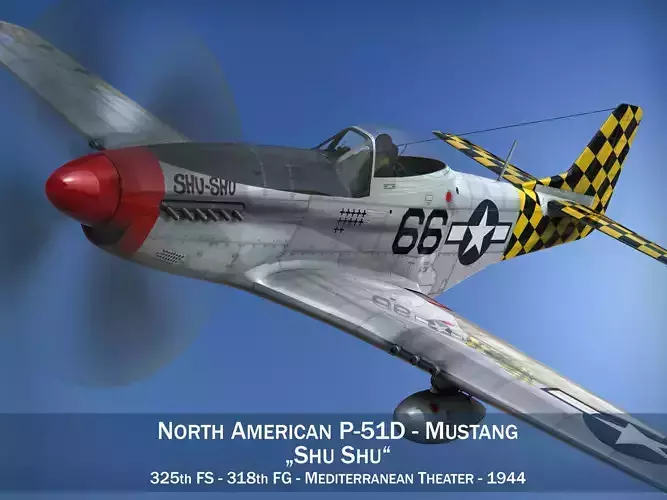 North American P-51D Mustang - Shu Shu
