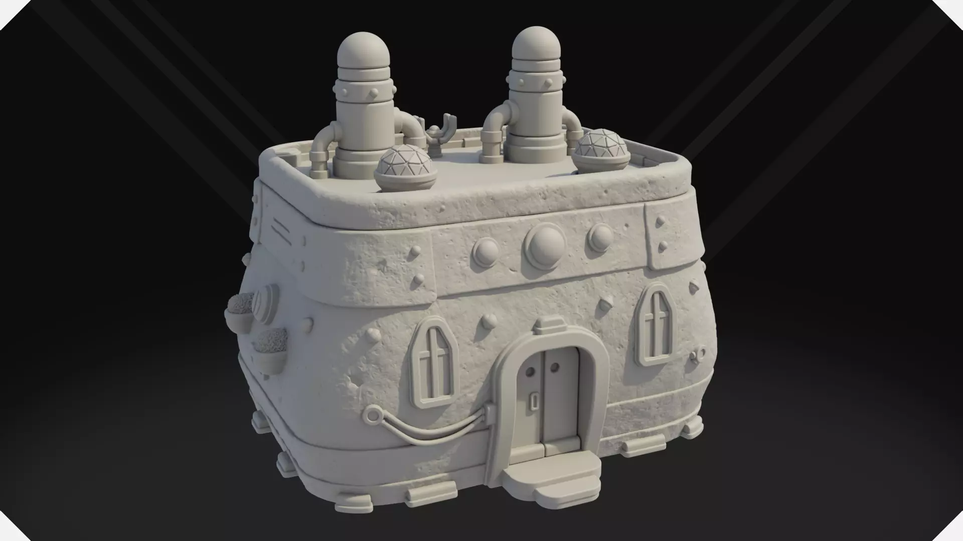 The Ethereal Atelier Sci-fi Fantasy 3D print model