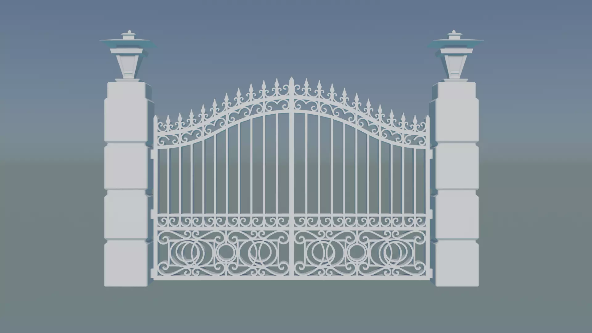 Entrance Gate 3D print model