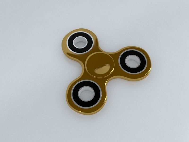 8 Spinner Fidget Widget - Pack 03 3D model_5